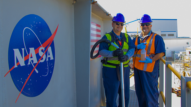 Vinnie Howard and Bob Piccolella NASA Vets